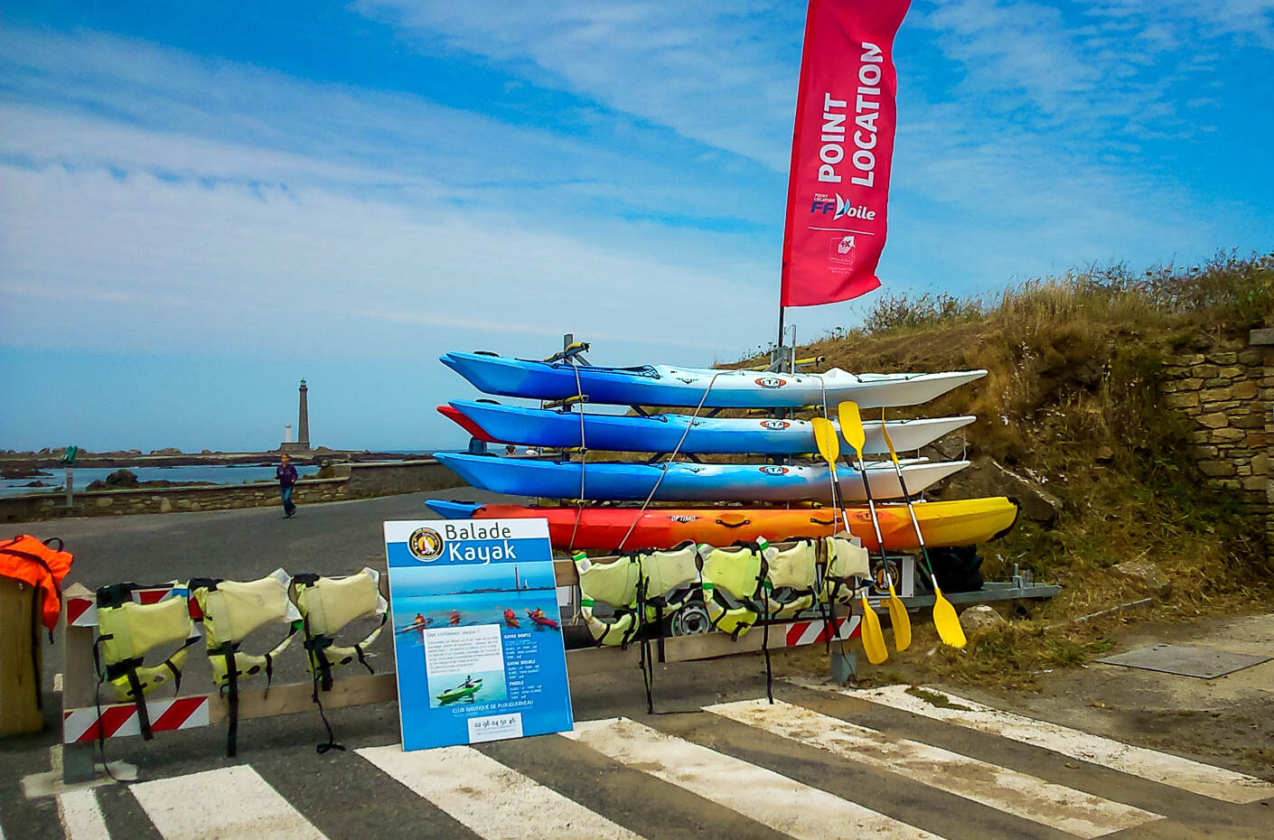 Locations de kayak et paddle à Kervenny à Lilia Plouguerneau
