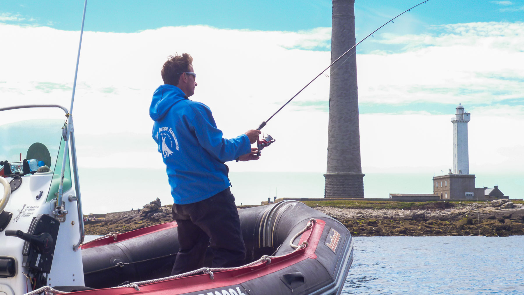 1h30 de pêche au lancer à Plouguerneau