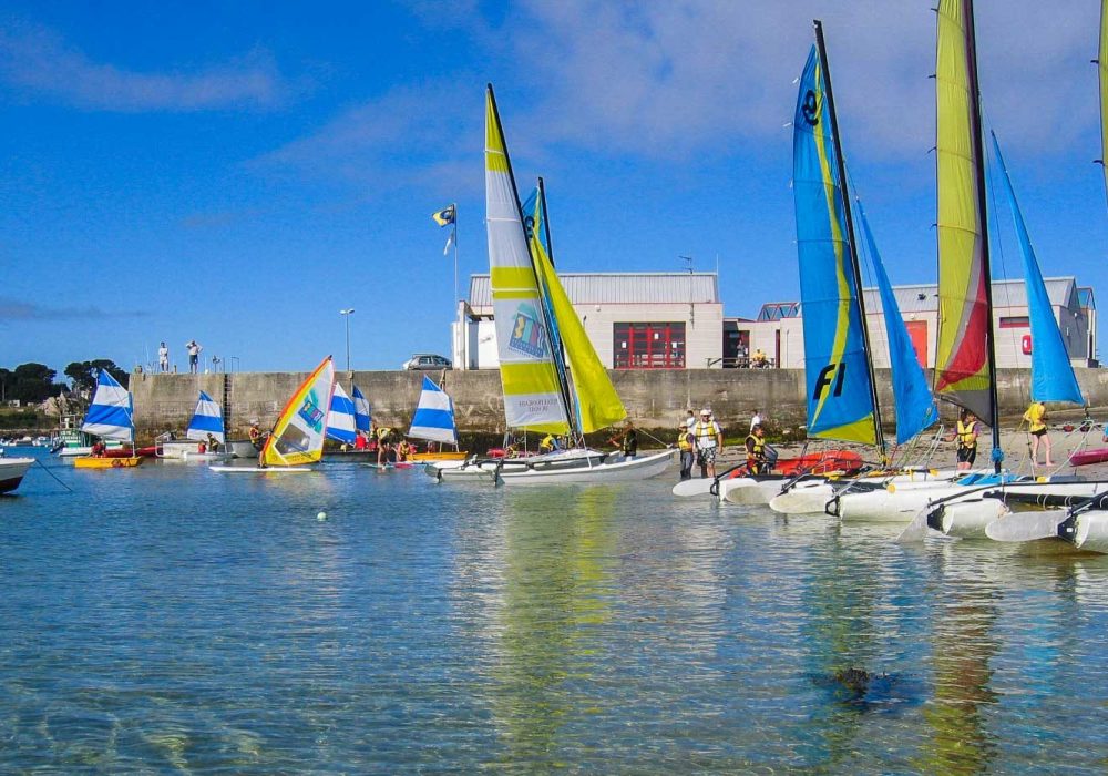 Le Club Nautique de Plouguerneau situé dans le Pays des Abers