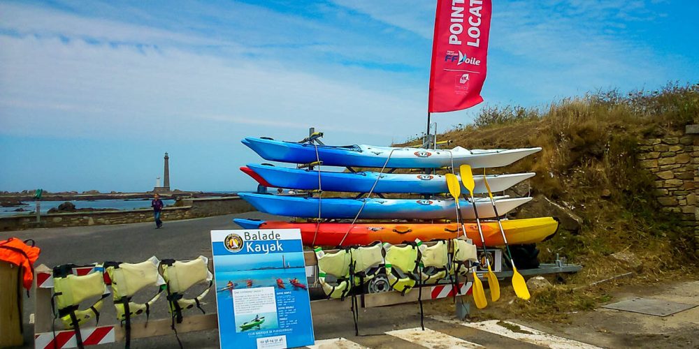 Locations de kayak et paddle à Kervenny à Lilia Plouguerneau