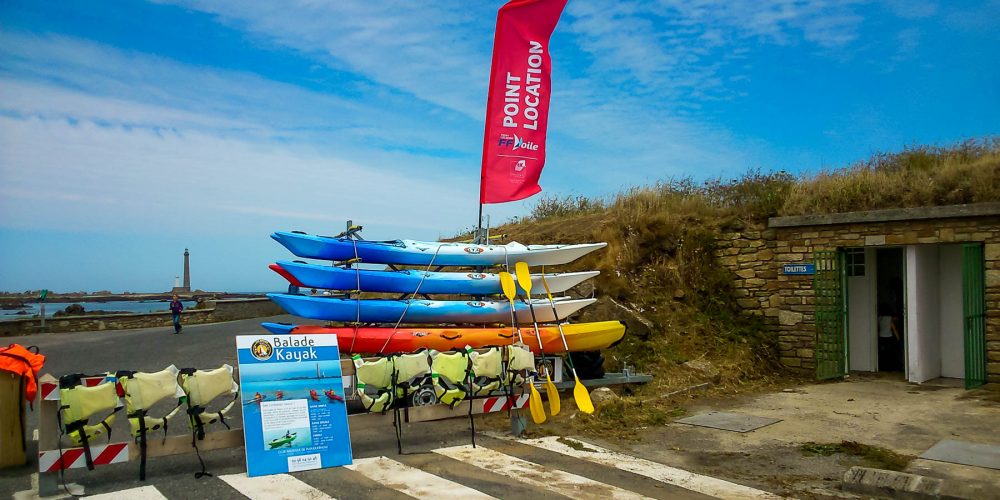 Locations de kayak et paddle à Kervenny à Lilia Plouguerneau